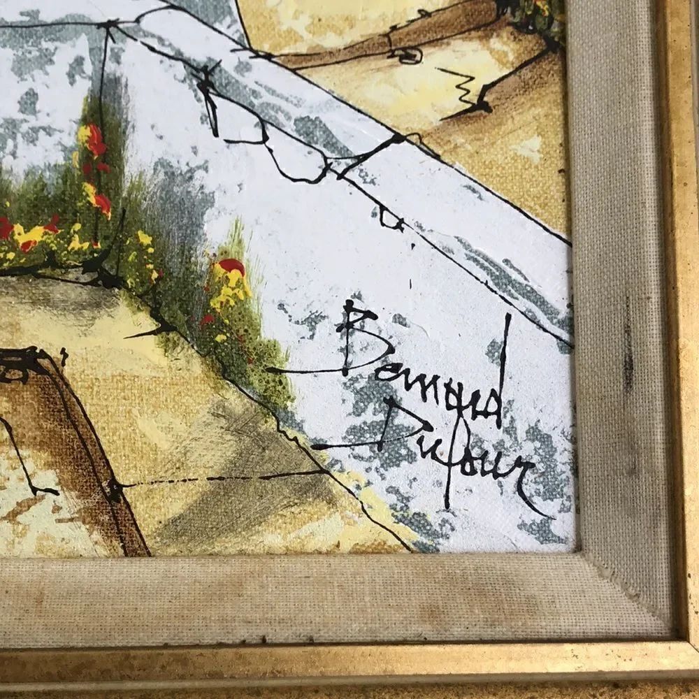 B  Dufour French  painting - Picture 5 of 7